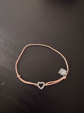 Thomas Sabo Pink Heart Charm Bracelet